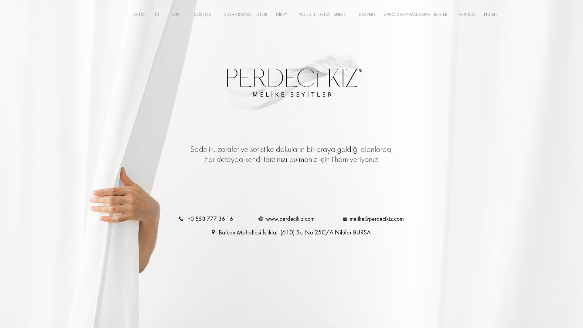 Perdeci Kız | Melike Seyitler